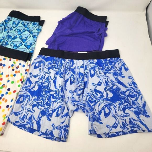 NEW MeUndies Lot of 4 Boxer Briefs/trunks Underwear Mens Size Small - Picture 2 of 5